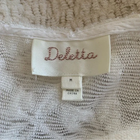 Anthropologie light textured top - Picture 9 of 11